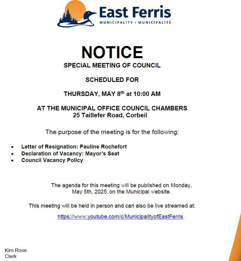 Notice of Meeting
